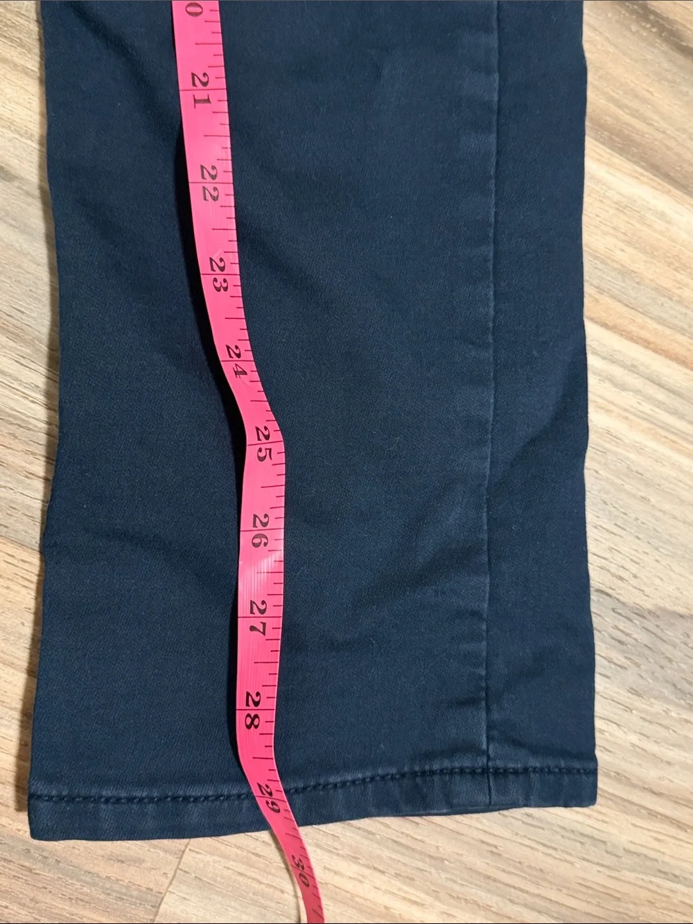 Banana Republic Jeans Mens 31x30 Blue Navy Travel Slim Fit Straight Denim